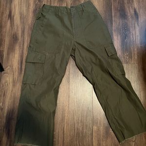 Army Green Cargo Pants